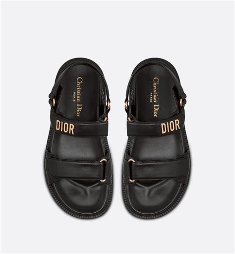 dior dad sandals black|Dior sandals women black.